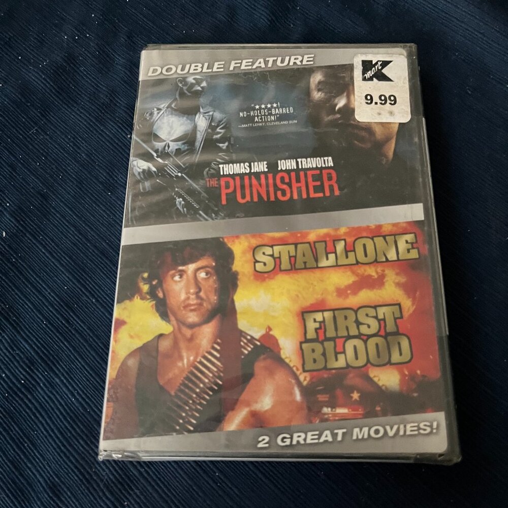 The Punisher / First Blood Double Feature DVD